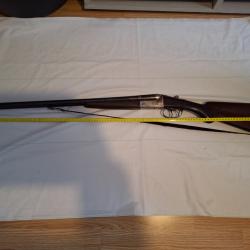 Vend juxtapose calibre 16 &times;65 robuste 222 bretelle automatique canon miroir 1/2 choke et plein