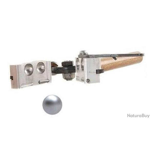 Moule � balle ronde 2 cavit�s Lee pour rechargement poudre noire .36 PN, 0.375, 79, 5.12