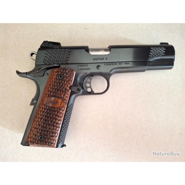 Pistolet KIMBER 1911 RAPTOR 2 Custom Shop 45 acp