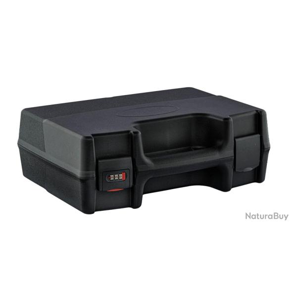 Malette noire pour armes de poing avec fermeture � code