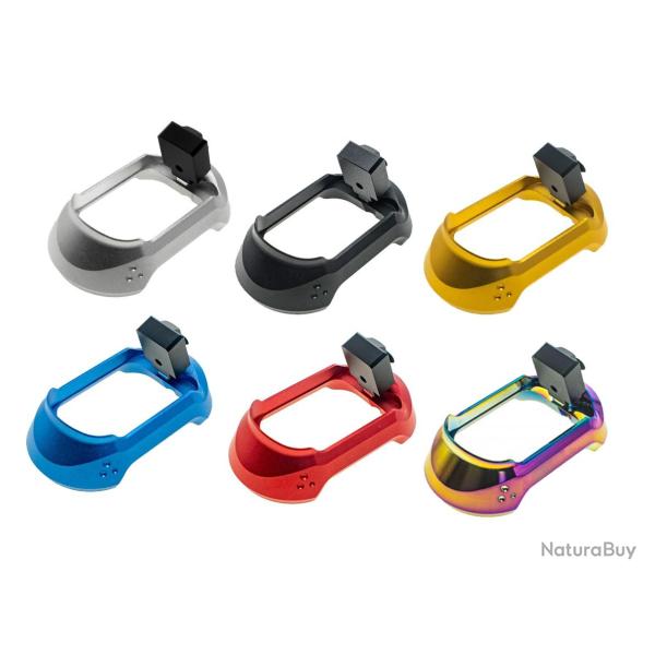 Magwell Match Grade T01 en aluminium pour AAP-01 Argent