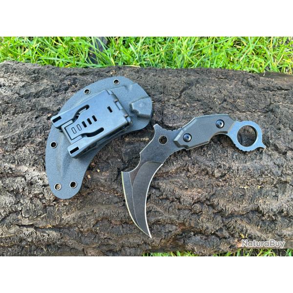 Karambit Tactique D2 - Courbe de Contr�le