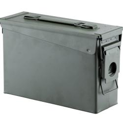 Caisse munition M&eacute;tal cal.30 OLIVE 26,5X09X17 cm