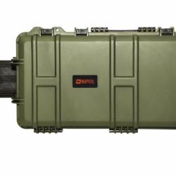 Mallette Waterproof 75x33x13cm mousse pr&eacute;-decoup&eacute;e vert