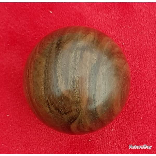 Boule bois noyer vein� 30