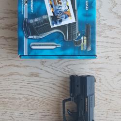 Replique airsoft 6 mm CO2 Umarex Walther P99 DAO Culasse mobile (Blow Back) avec point rouge laser