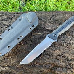 Tanto tactique D2 avec &eacute;tui Kydex