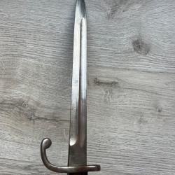 Ba&iuml;onnette argentine Mauser mod&egrave;le 1906 avec fourreau