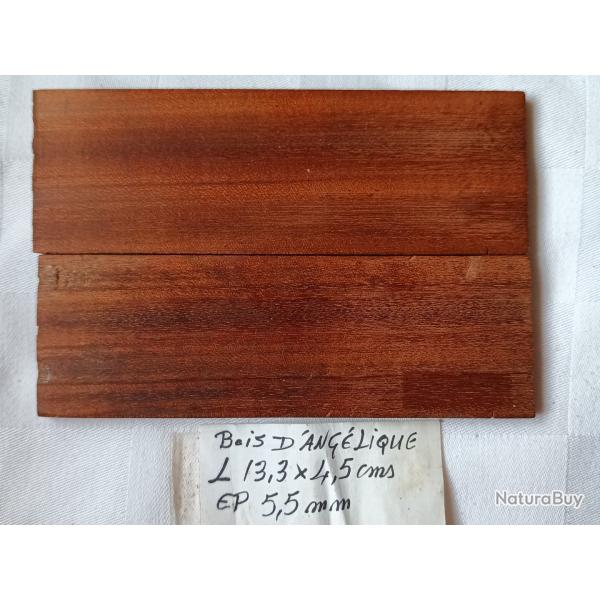 Plaquettes de bois d'ang�lique.