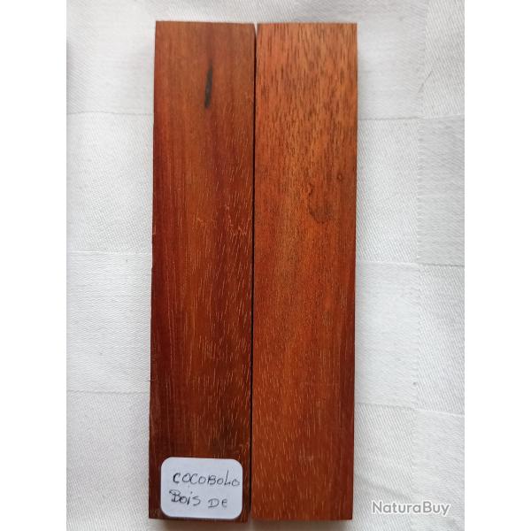 Plaquettes de bois de Cocobolo.