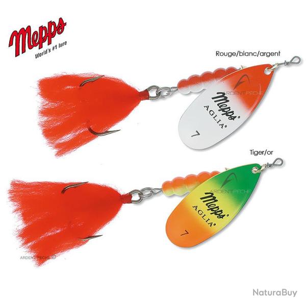 Cuiller MEPPS aglia n�7 Tiger/or