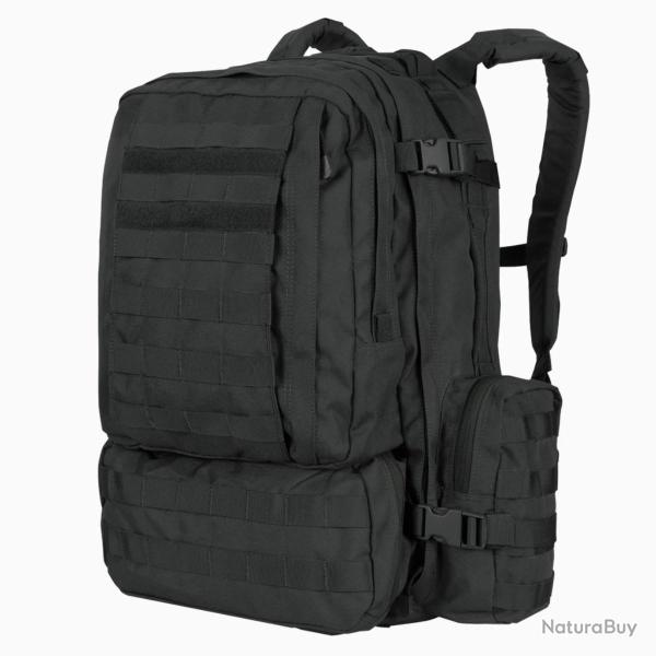 Sac de combat 3 jours 50L Noir