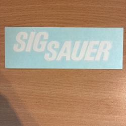 Stikers autocollant Sig Sauer