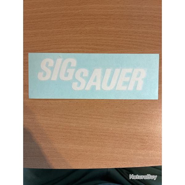 Stikers autocollant Sig Sauer