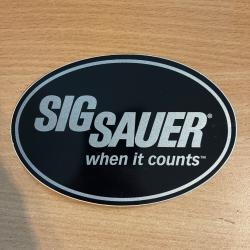 Stikers autocollant armurier Sig Sauer