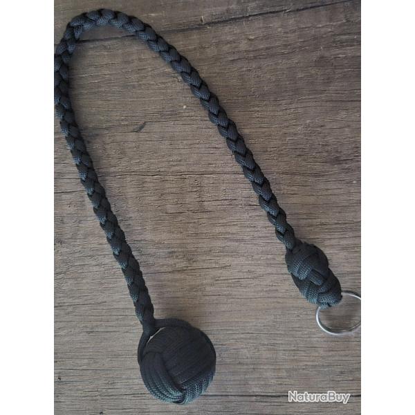 Monkey's Fist Bille Acier 25 mm Noir