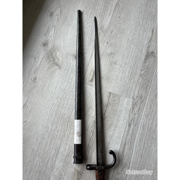 Ba�onnette autrichienne Steyr-Mannlicher M1895 - Empire austro-hongrois - Appari�e J6479