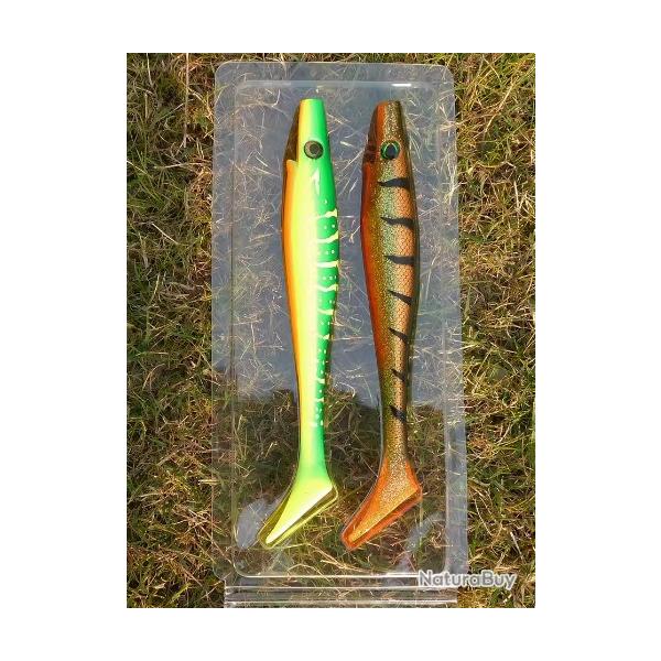 Gros Leurre Swimbait 200mm - Sp�cial Brochet Trophy & Mer - Qualit� ESFISHING 4pack au choix
