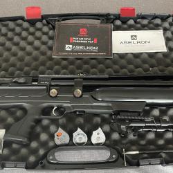 Aselkon MX8 EVOC CAL.6.35mm avec bipied et 3 chargeurs