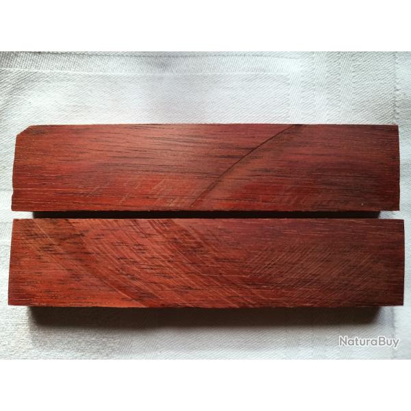Plaquettes de bois de Cocobolo(2).