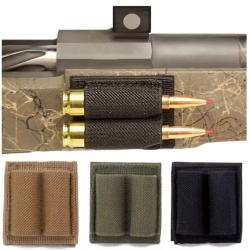 ENCHERE 1 EURO / LOT de 2 Patch Adh&eacute;sif Porte-Balles, Coloris au Choix