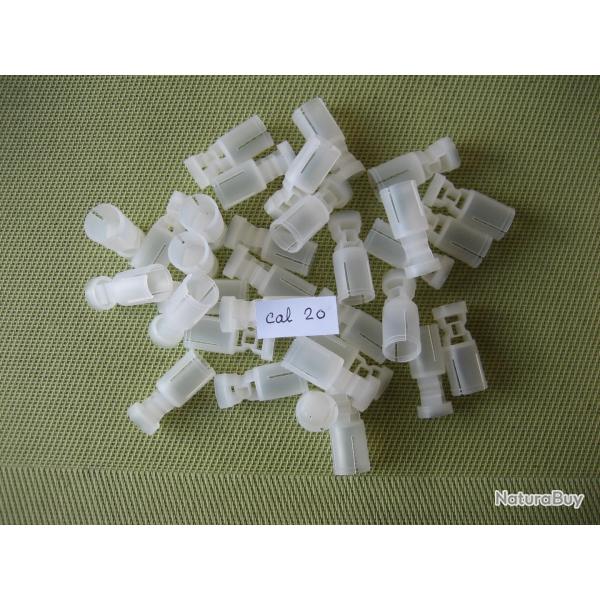 Bourres � jupe calibre 20 pour chargements 24 � 28 g