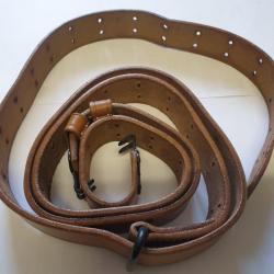 1 Bretelle de Garand en cuir , en reproductio25.2)