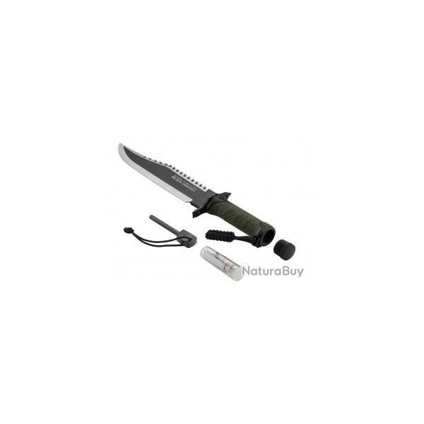 K25 COUTEAU DE SURVIE CORDE + ALLUME-FEU + �TUI