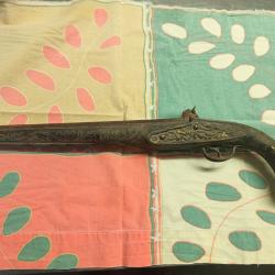 pistolet silex d&eacute;co a retap&eacute;