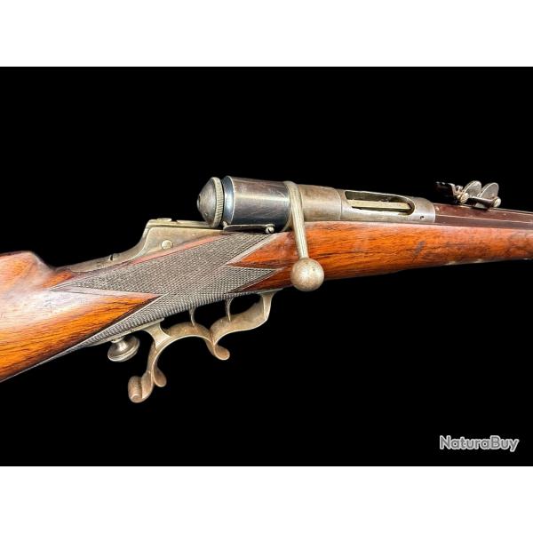 MAGNIFIQUE FUSIL VETERLI 1971 COMMERCIAL COVIL cal 10.4