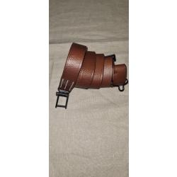 bretelle en cuir marron claire  pour   G98  (01*01)