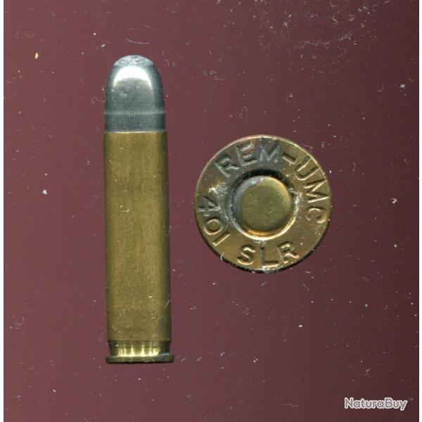 .401 Winchester Self Loading - REM-UMC - balle cuivre �tam� pointe pomb1 molletage