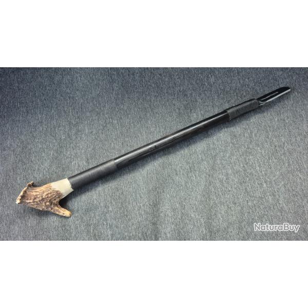 Manche de fouet bois cerf