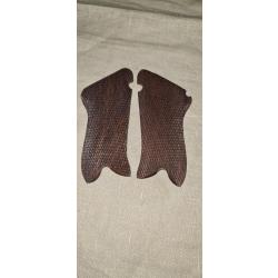 Paire de  plaquettes pour P08  marron  (1**1)