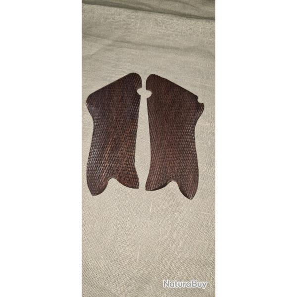 Paire de  plaquettes pour P08  marron  (1**1)