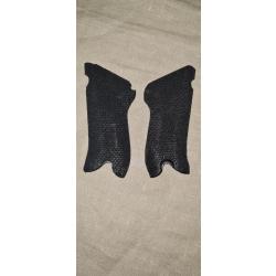 Paire de plaquettes noires pour P08 (1*1*1)