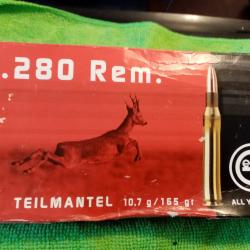 10 BALLES DECO 280 Rem