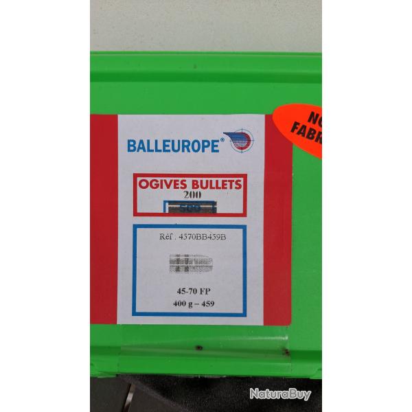 130 ogives Balleurope 45-70  400 grs