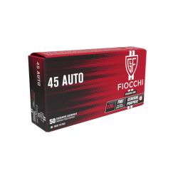 FIOCCHI - 50 cartouches Calibre .45 ACP FMJ 230 grs  - FI701148