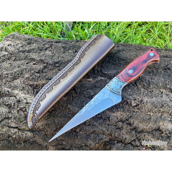 Couteau de d�coupe acier 440 - pointe fine