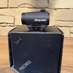 Point Rouge Aimpoint Micro H1 Noir 2 MOA + 1 � sans r&eacute;serve.