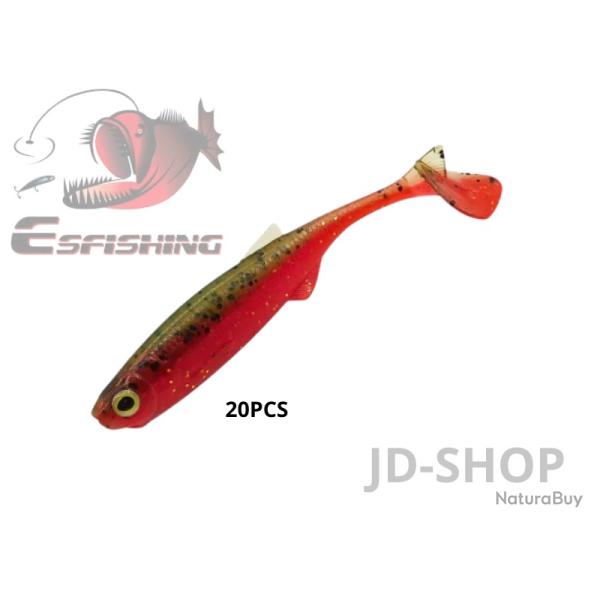 Leurre souple Nouveaut� 75mm 2.5g 20pcs P�che  Eau Douce Ou En Mer