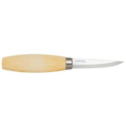 Couteau &agrave; Bois Morakniv Carving droit 106 acier carbone