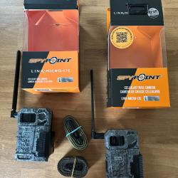 2 cam&eacute;ras Link Micro LTE pour pi&egrave;ce