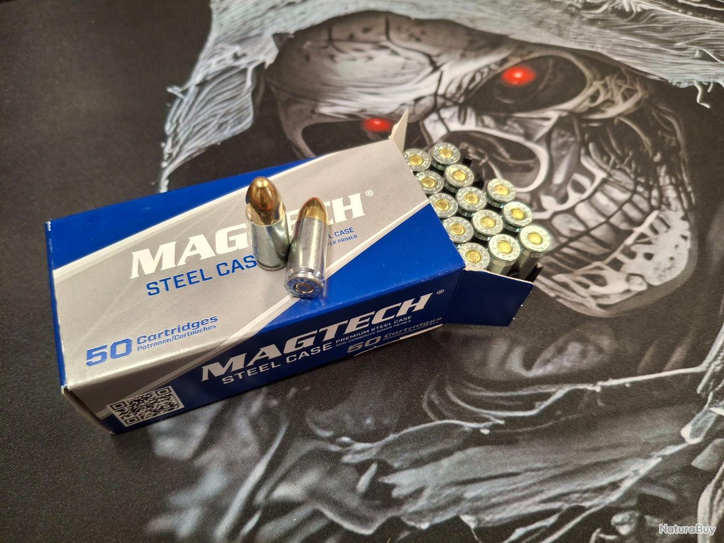 Promo ! MAGTECH STEEL CASE 9X19 FMJ 124 GRAINS / X 1000 / - Munitions ...
