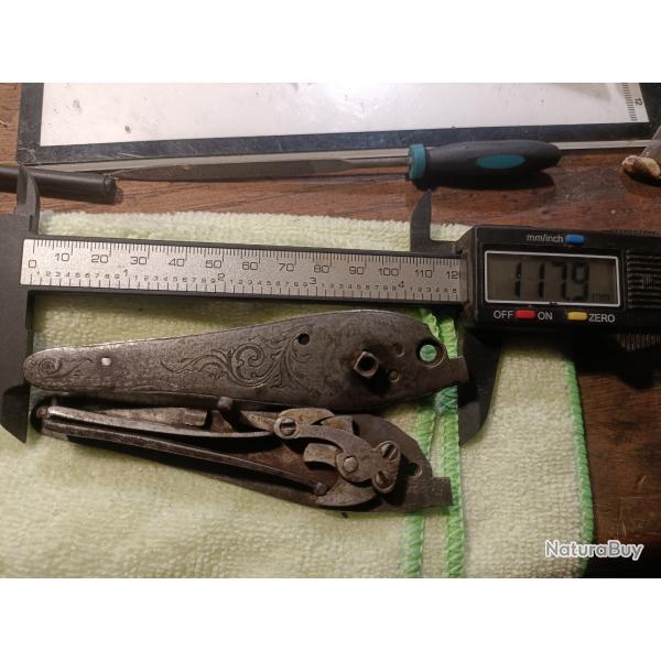 Paire de platine fusil juxtapos�