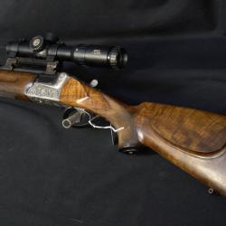 KRIEGHOFF TECK CAL 7X65 R + LUNETTE GEKO 1-6X24 IR