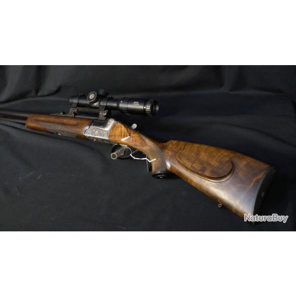 KRIEGHOFF TECK CAL 7X65 R + LUNETTE GEKO 1-6X24 IR