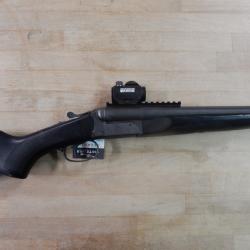 FUSIL JUXTAPOSE STOEGER COACH GUN CAL 12/70 CANON 51 CM + POINT ROUGE OCCASION