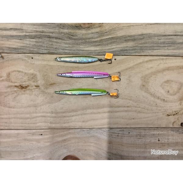 Lots de 3 leurres 30g